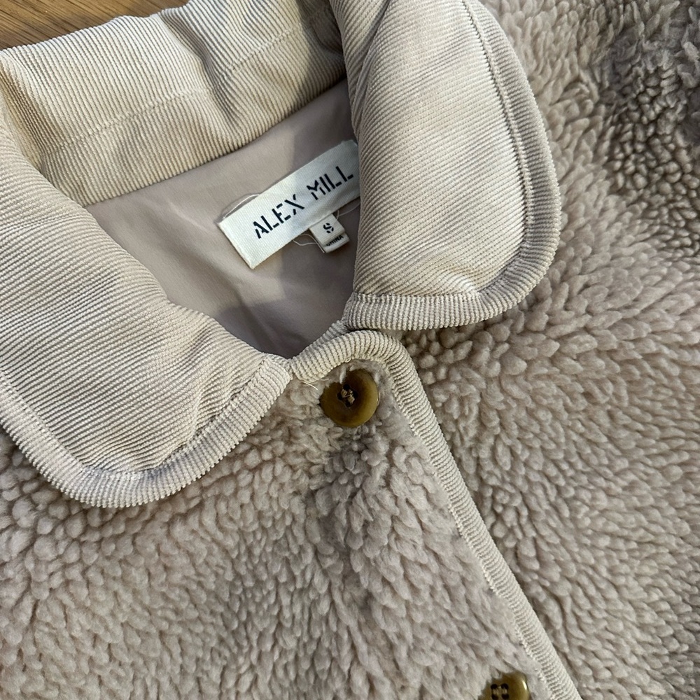 ALEX MILL Sherpa Work Coat - Picture 2 of 8